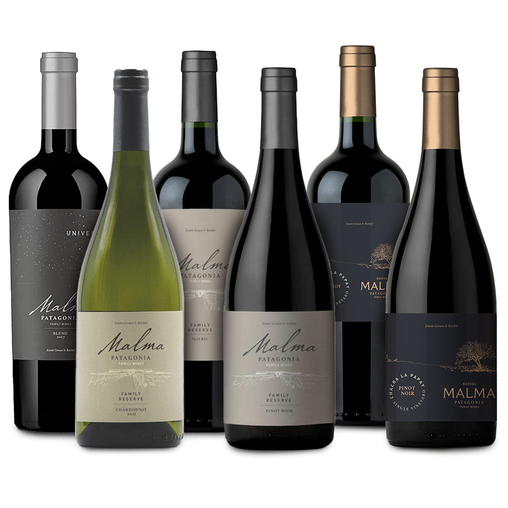 Combo Enólogo- Universo, Reserva y Chacra - Tintos y Blanco 750 ml x6