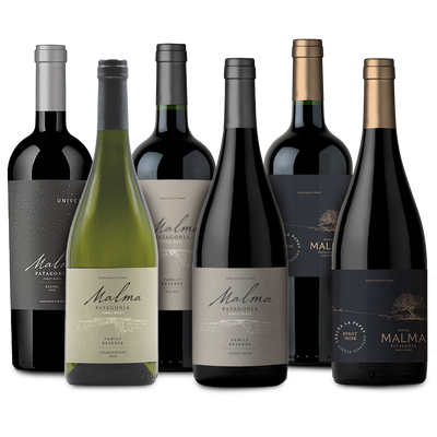 Combo Enólogo- Universo, Reserva y Chacra - Tintos y Blanco 750 ml x6