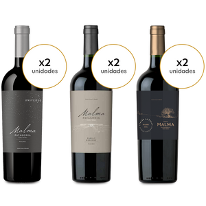 Combo Malbec - Universo, Reserva y Chacra Tintos - 750 ml x6