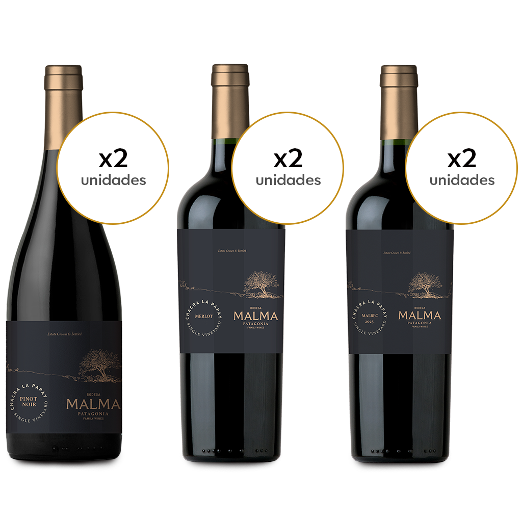 Mix Chacra Estate- Chacra Tintos - 750 ml x6