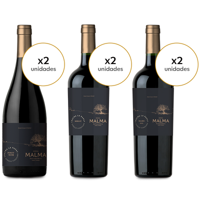 Mix Chacra Estate- Chacra Tintos - 750 ml x6