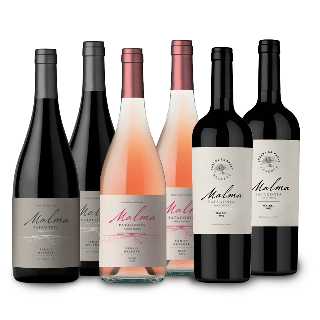 ☀️ Mix Viento Sur - Reserva y Chacra Tintos, Rosados y Blancos - 750 ml x6