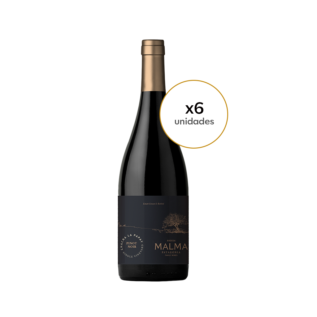 Chacra La Papay SV Pinot Noir- Tintos 750 ml x6