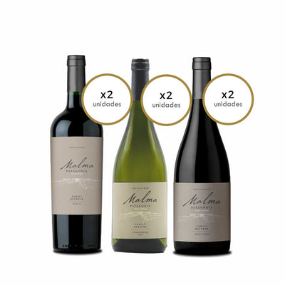 Combo Selección del Chef- Reservas Tintos y Blancos 750 ml x6